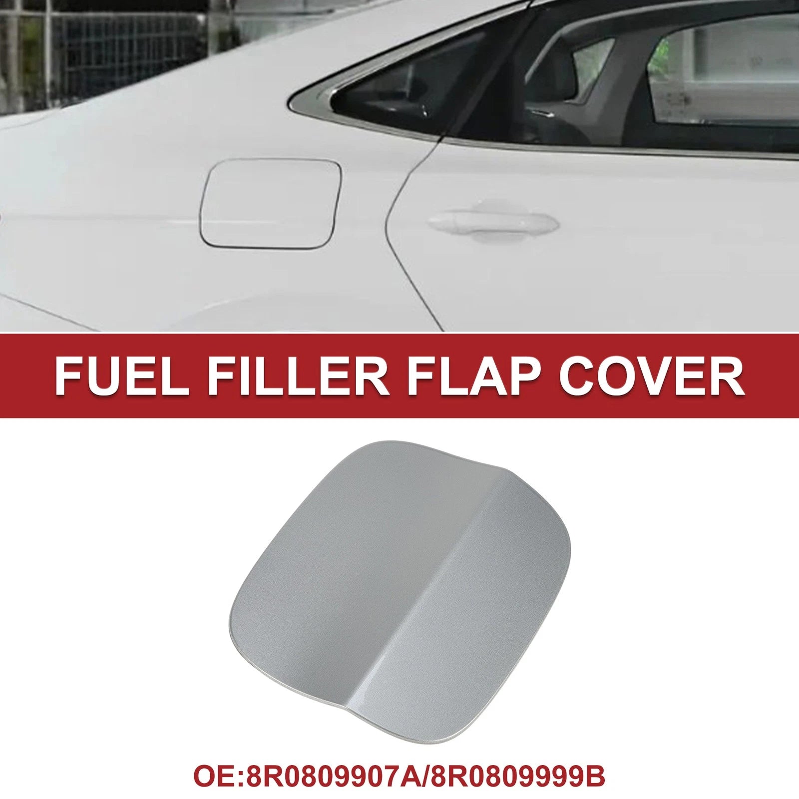 Fuel Tank Door Cap for Audi Q5 8RB (2010–2016) Fuel Filler Flap Cover Light Gold