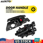 2X Interior Door Handle for Kia Forte Forte Koup (2010–2013) Black