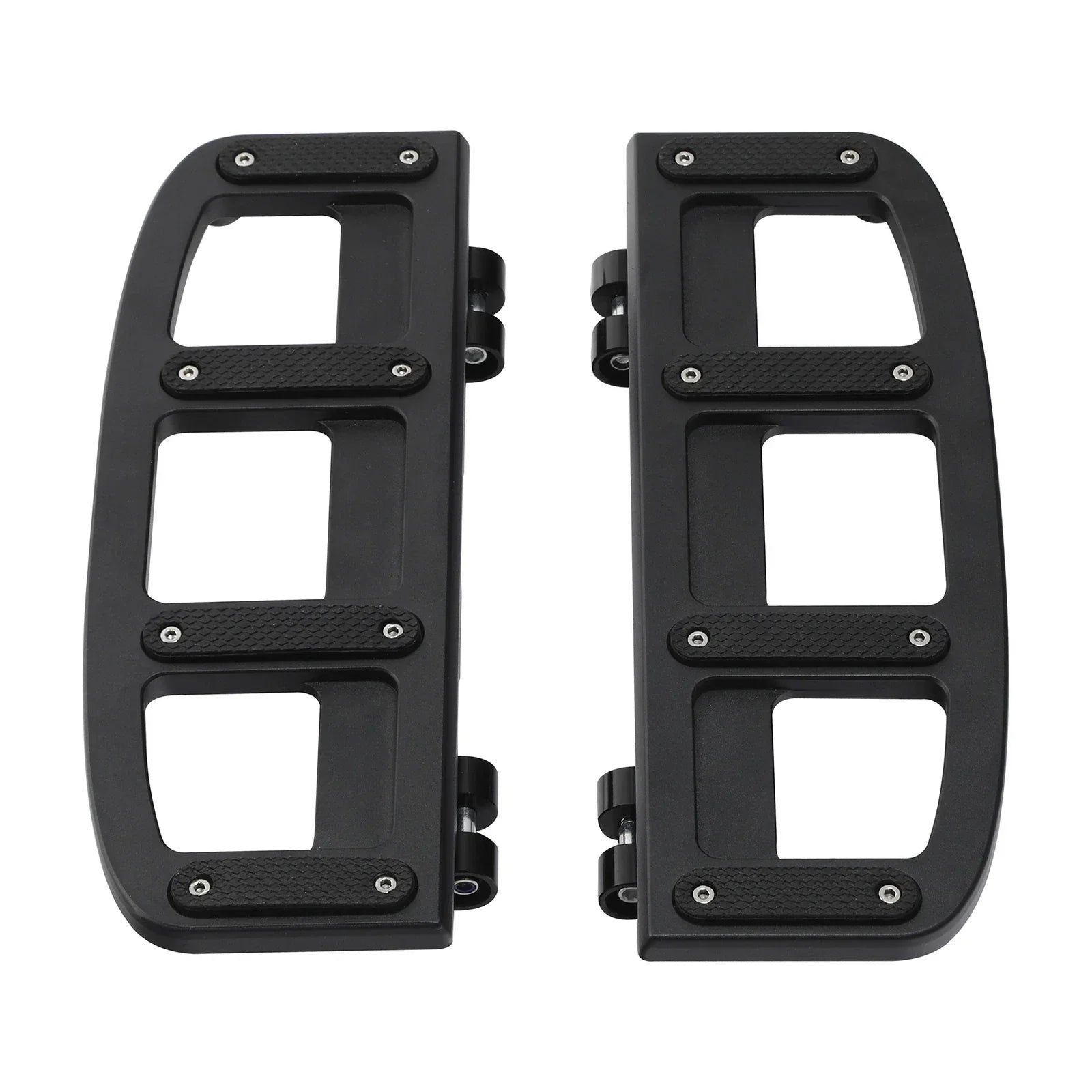 Matte Black Driver Footboard for Harley Road King, Glide (2009-2024)