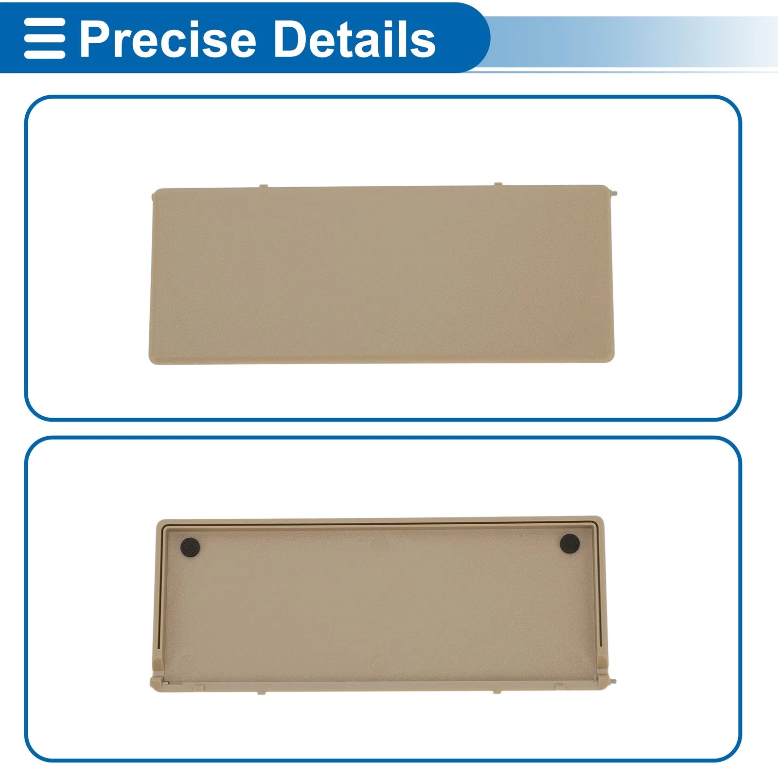 Sun Visor Mirror Cover for Buick Envision (2014–2021) No. 23196443 Yellow