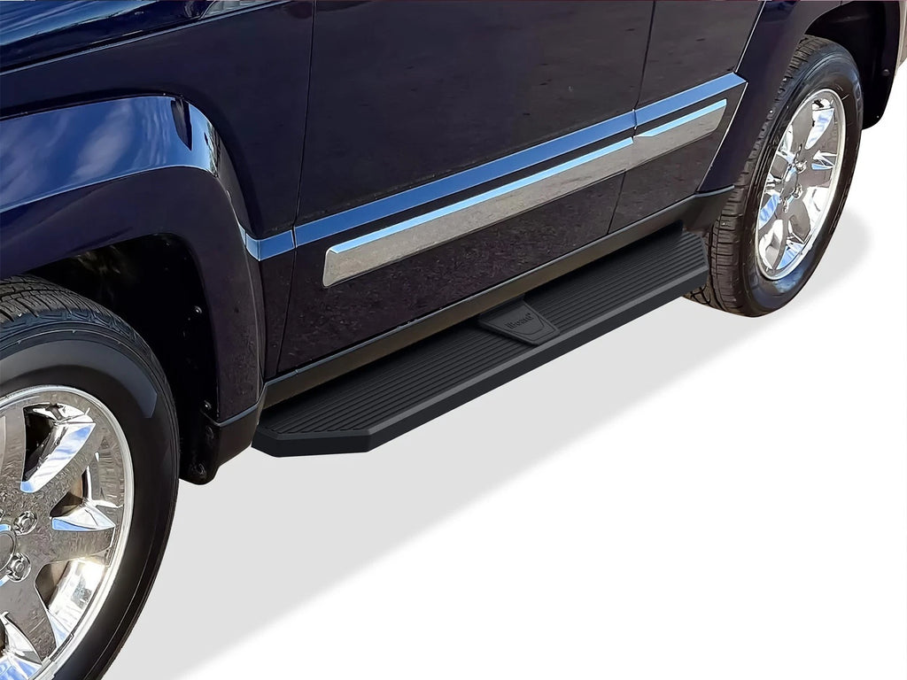 Running Boards for Jeep Liberty (2008–2013) - Black Style