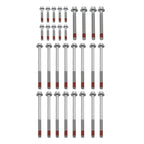 Cylinder Head Stud Bolt Kit for Chevrolet SSR GMC V8 4.8L 5.3L 6.0L (2003–2006) 12498545