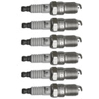 Set of 6 Iridium & Platinum Spark Plugs for Ford Ranger, Mazda B4000, Jaguar X-Type