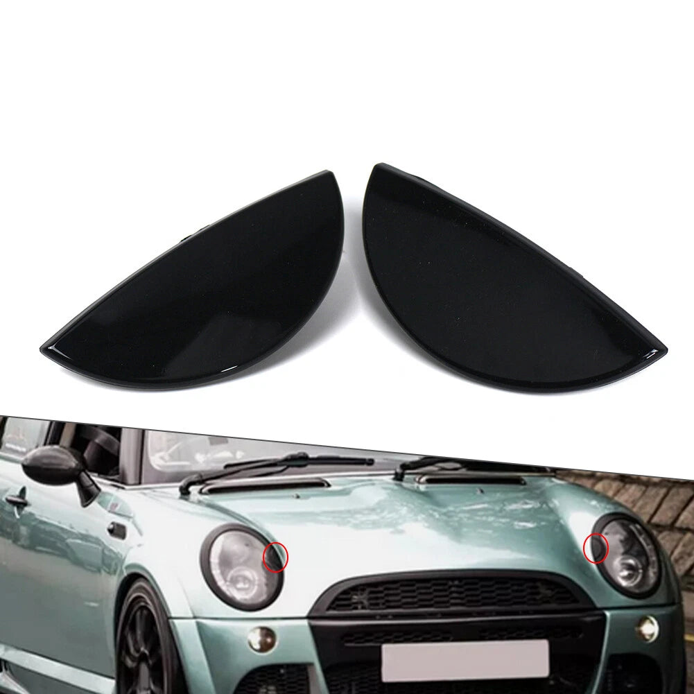 Headlight Washer Cap Cover Set for Mini R50 R52 R53 (2001–2006)