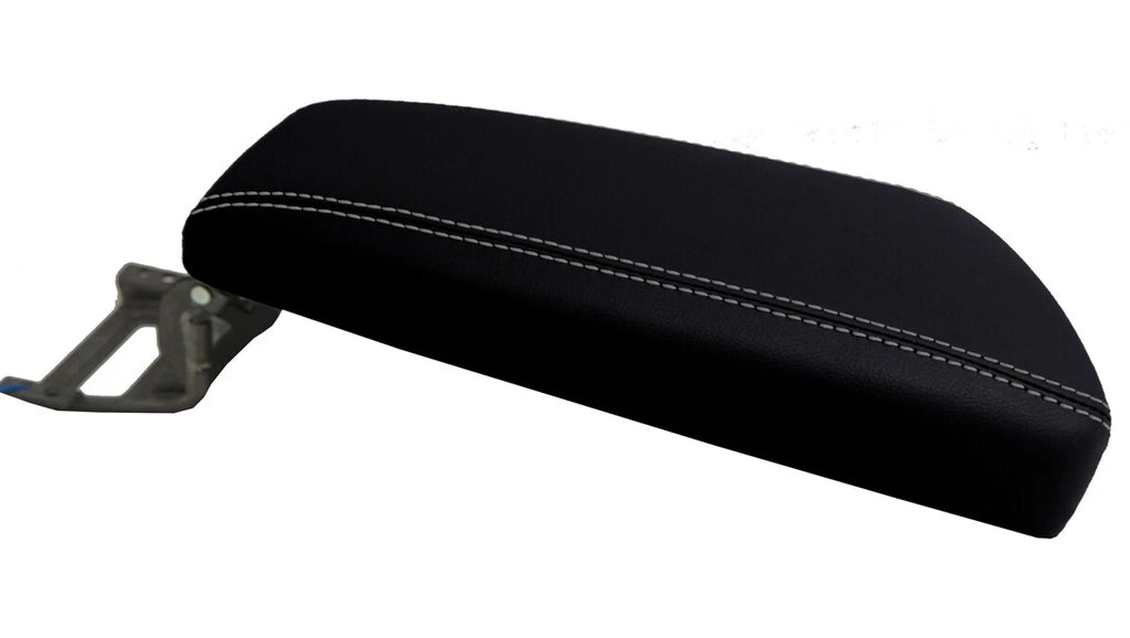 Center Console Lid Armrest Cover for Kia Optima (2011–2015) Gray Stitch