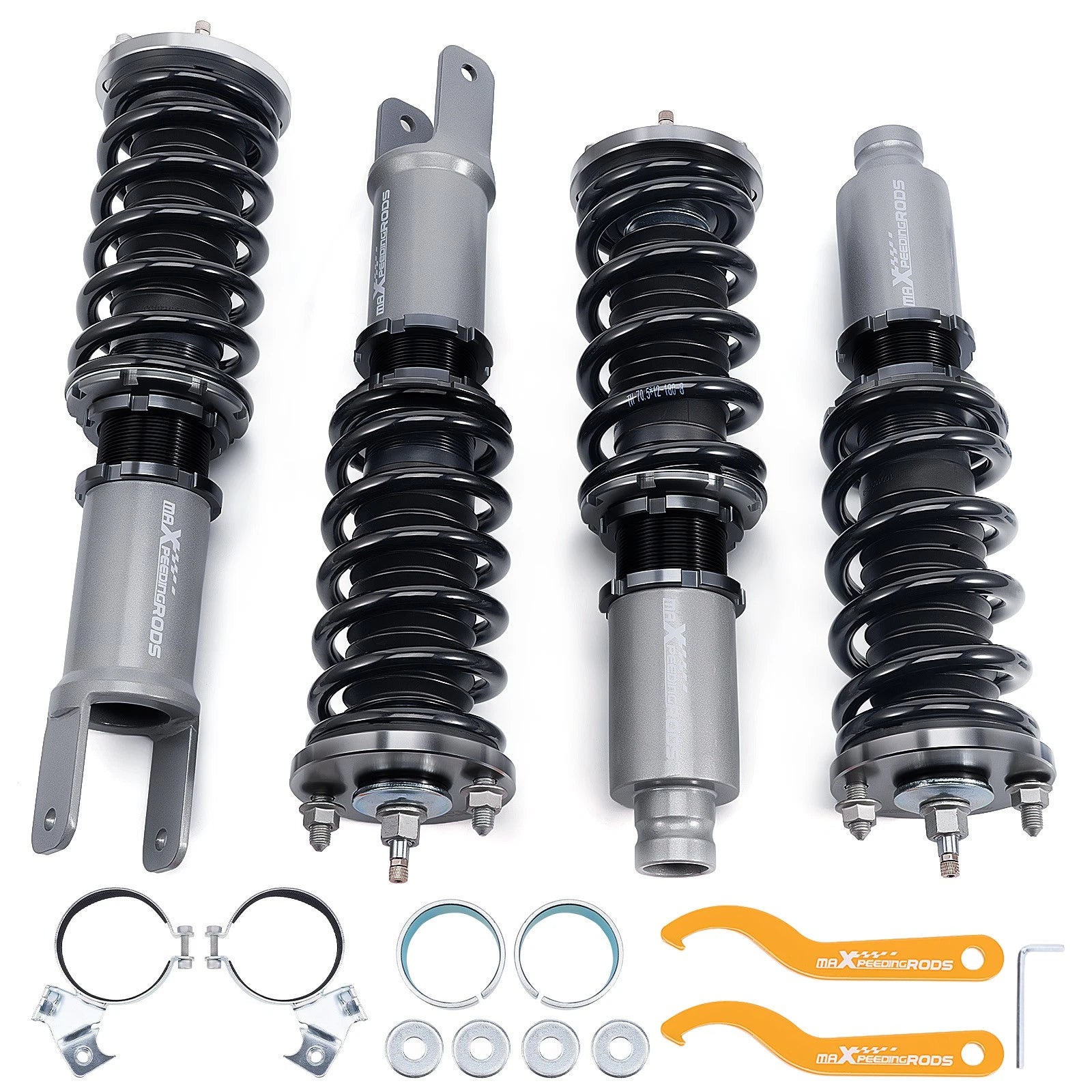 24 Level Adjustable Coilovers Lowering Kit for Honda Civic (1992–2000)