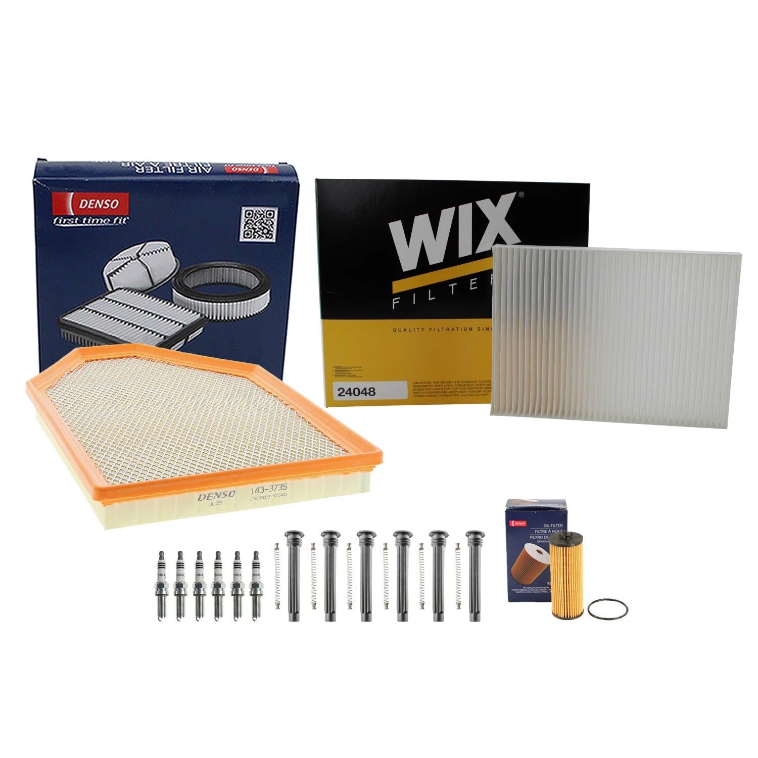 Tune Up Kit with 6 NGK Spark Plugs & Boot for Dodge Challenger Charger (2015–2023)