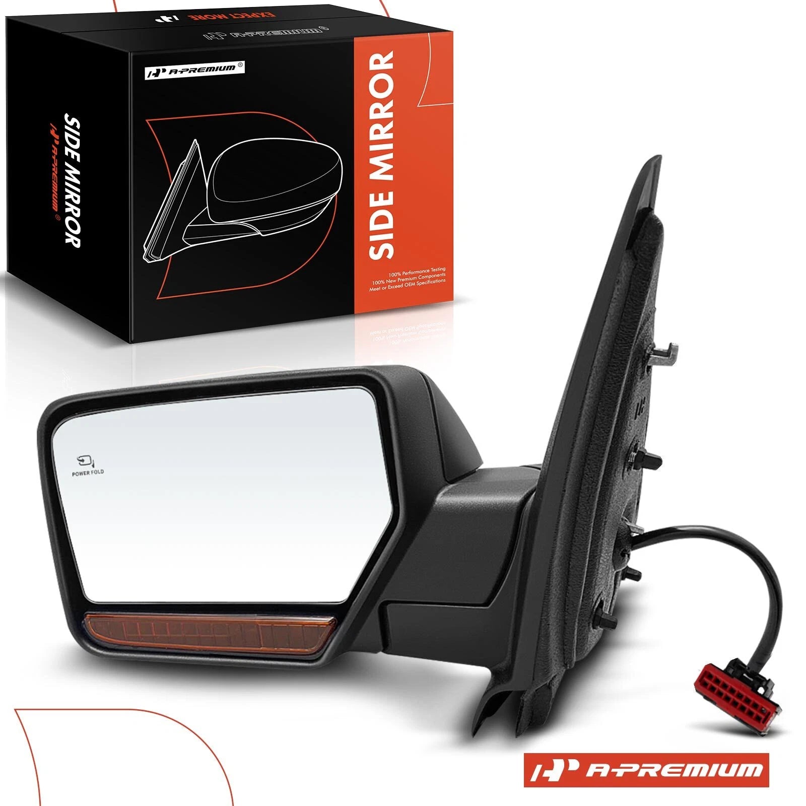 Power Fold Signal Driver Mirror for Ford Expedition (2007–2008)