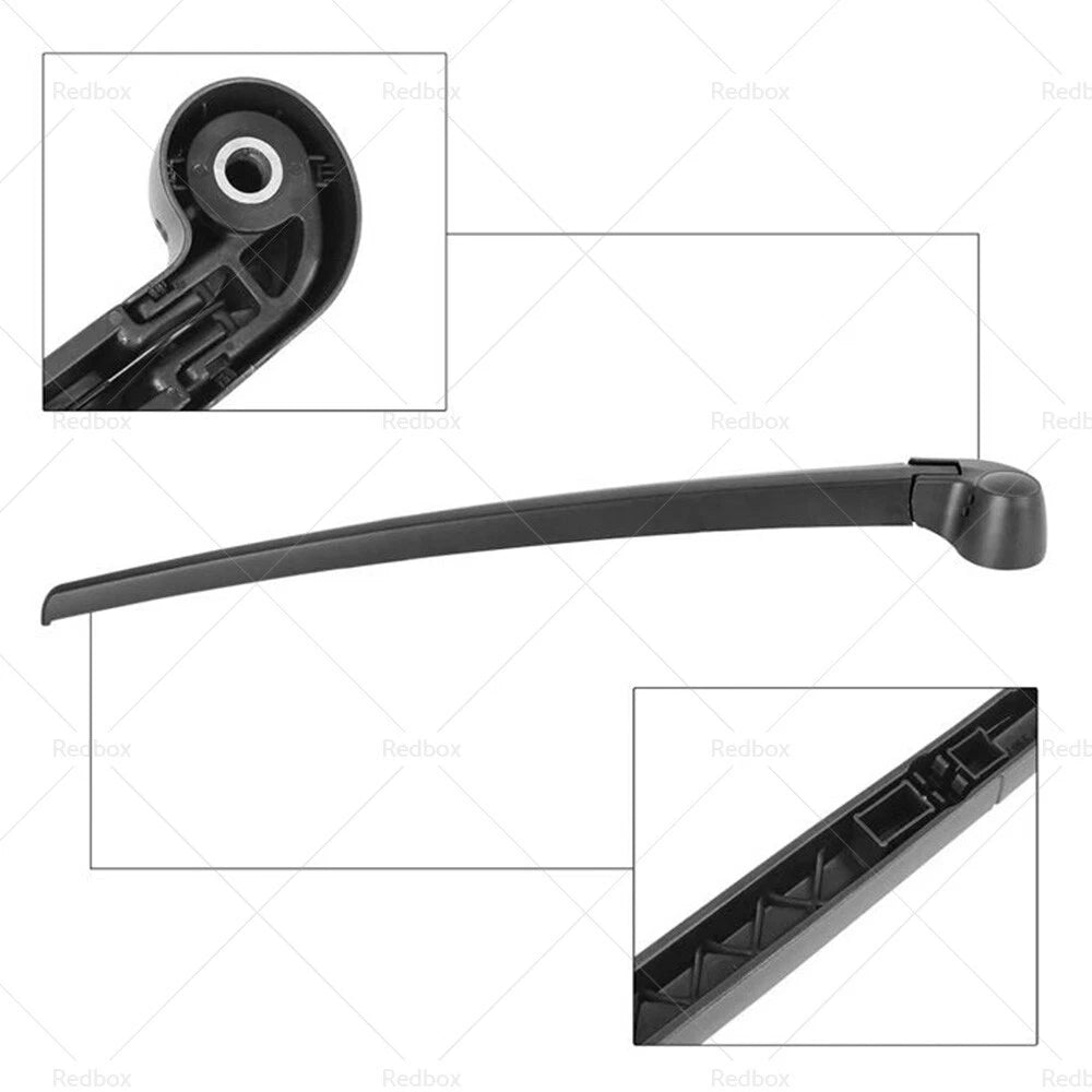 Set of 2 Rear Windscreen Wiper Blade & Arm for Audi Q7 (2006–2015) 4L0955425