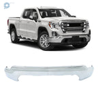 Chrome Steel Split Front Bumper for GMC Sierra 1500 (2019–2021)