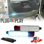 Ice Blue LED Door Courtesy Light for Chevy Silverado Tahoe Suburban (2007–2023)