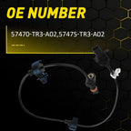 Rear ABS Wheel Speed Sensor for Honda Civic (2012-2015)