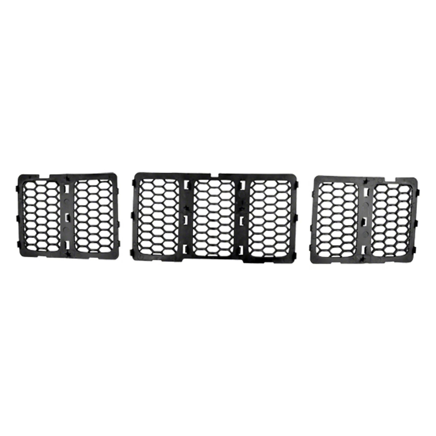 Replacement Black Matte Plastic Grille Insert For 2014-2016 Jeep Grand Cherokee
