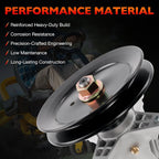 Blade Spindle Belt Idler Kit for Cub Cadet Ultima ZT2 ZTS2 ZT3 (60 Inch Deck)