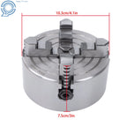 4 Jaw Independent Chuck for Wood Lathe (100mm)