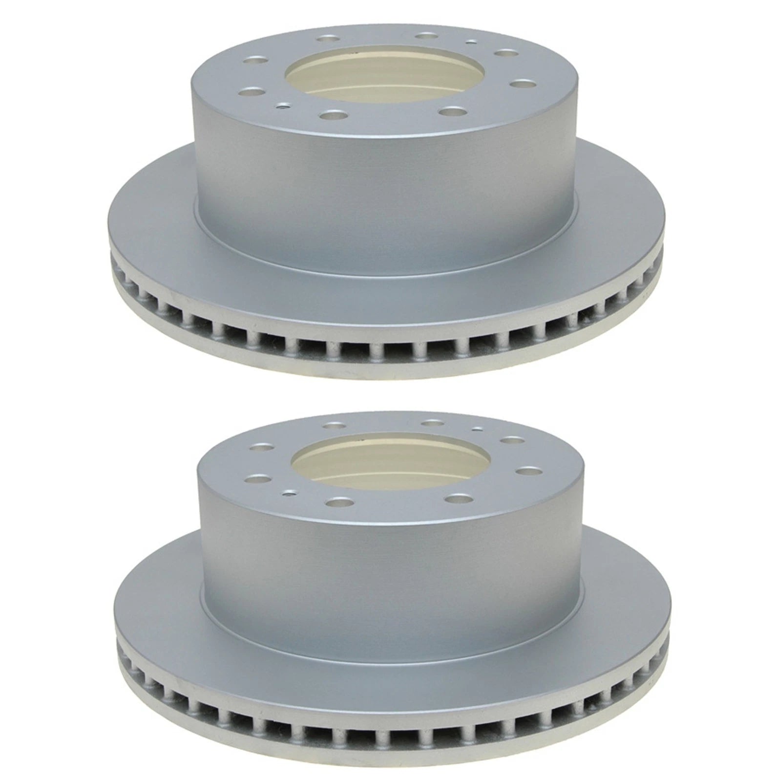Set of 2 Rear Vented Disc Brake Rotors for Chevy Suburban