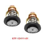 2X Thermostat for Yamaha F150 Outboard (60ºC 140°F) 67F-12411-01-00