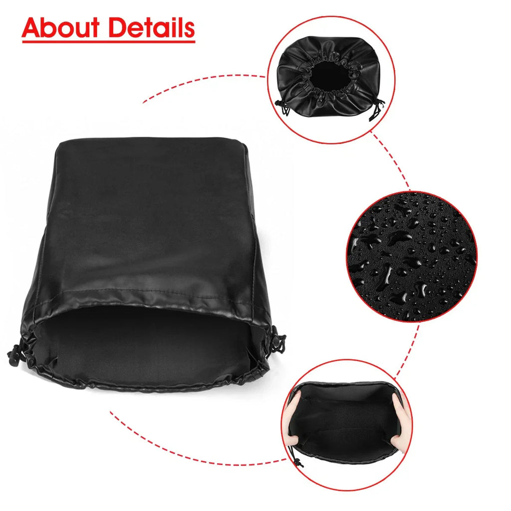Tongue Jack Cover Waterproof Leather for RV Trailer Camper