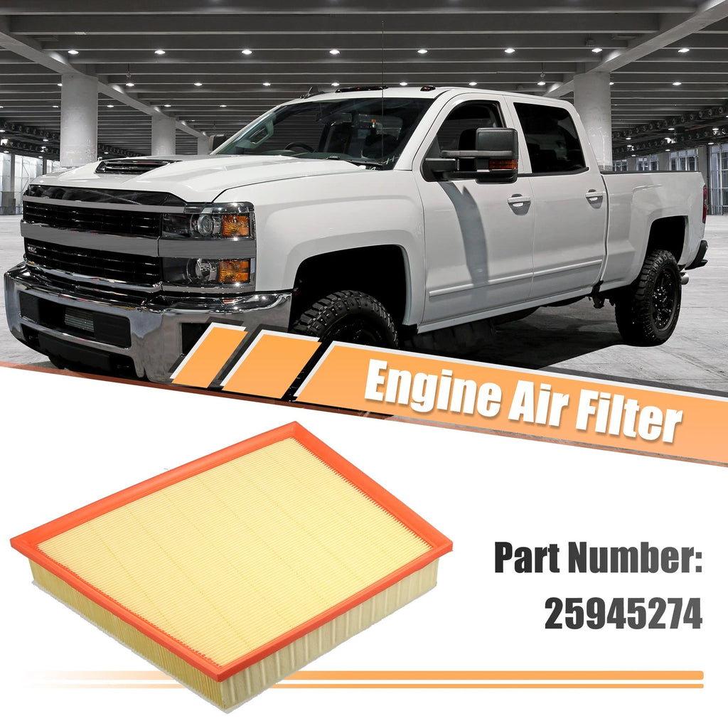 Engine Air Filter for Chevrolet Silverado, GMC Sierra 6.6L (2011–2016) 25945274