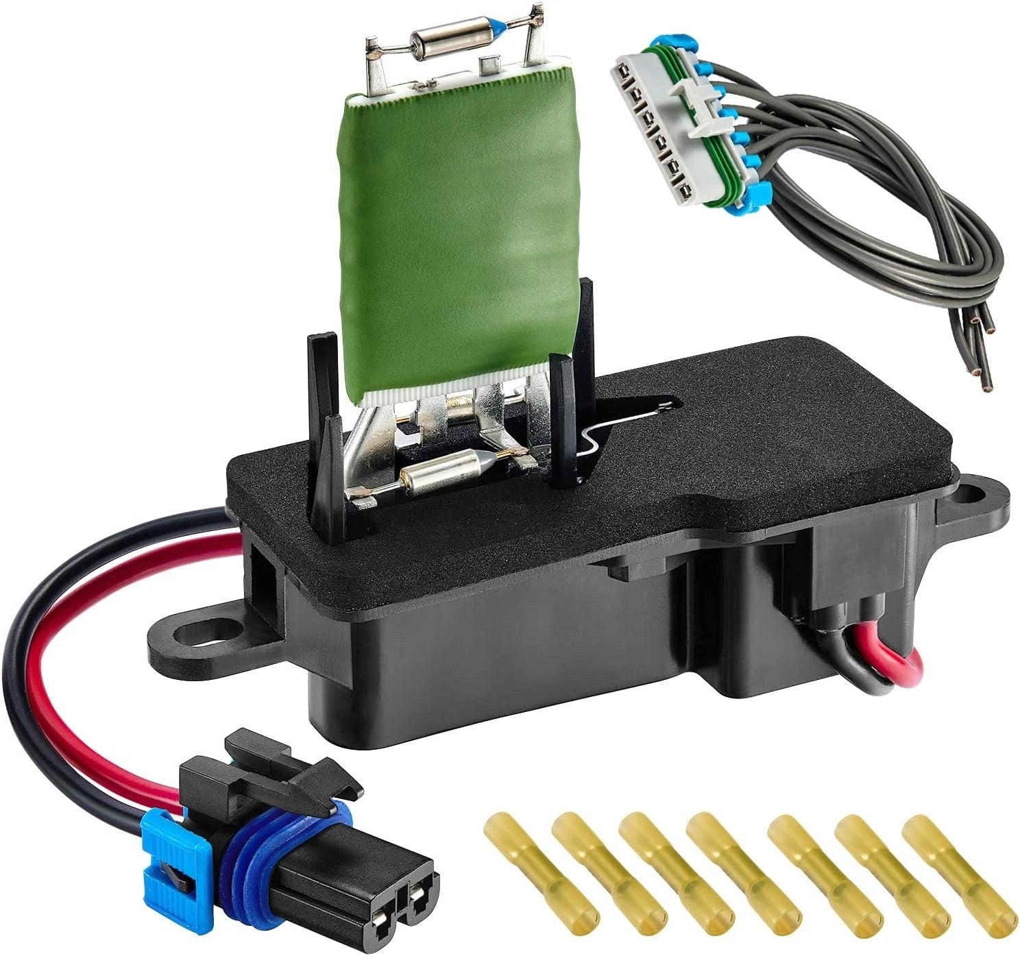 Heater Blower Motor Resistor Kit for Chevy Express (1996–2023) 973-407 1580560 229410
