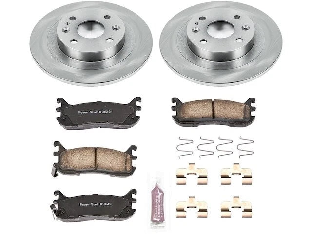 Rear Brake Pad and Rotor Kit for Mazda Miata (1994–1997, 1999–2005) WR751FS
