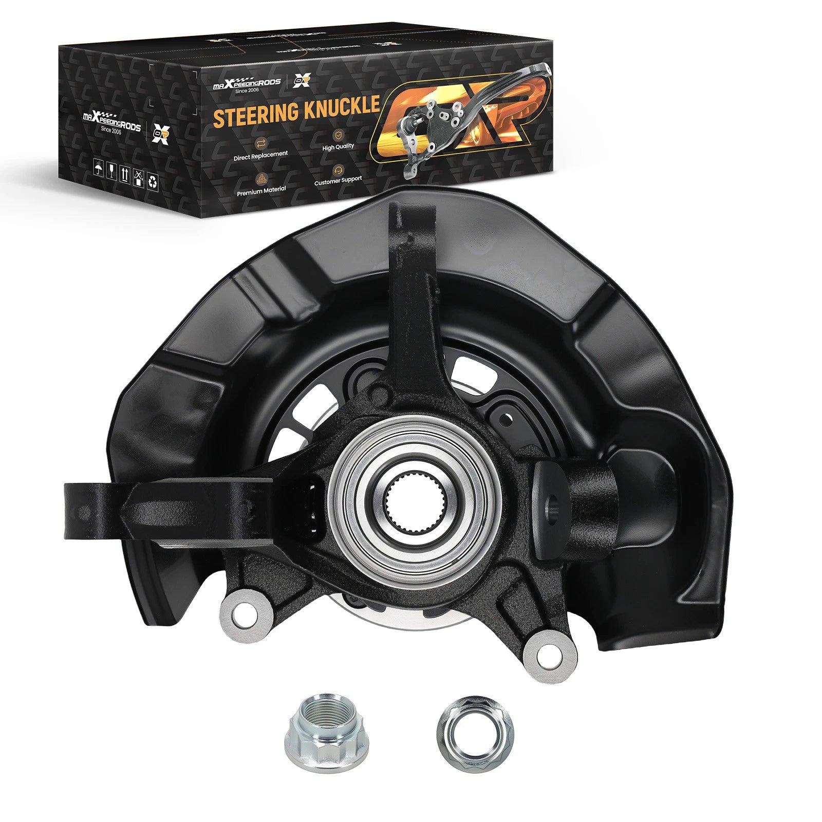 Front Right Wheel Hub & Knuckle Assembly for Toyota Sienna (2004–2010) KA698428