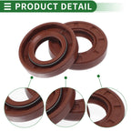 Set of 5 Oil Seal Rotary Shaft Seal FKM Rubber 19x35x7mm