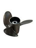 3x 14 1/2 x 22 LH Raker SS Propeller for OMC Evinrude Johnson (OEM 398503)