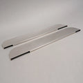 2X 5" Chop Top Door Trim for Kenworth T600 T660 T800 W900 (Stainless Steel)