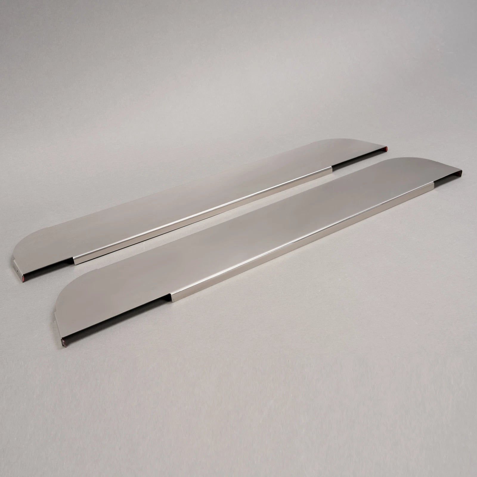 2X 5" Chop Top Door Trim for Kenworth T600 T660 T800 W900 (Stainless Steel)