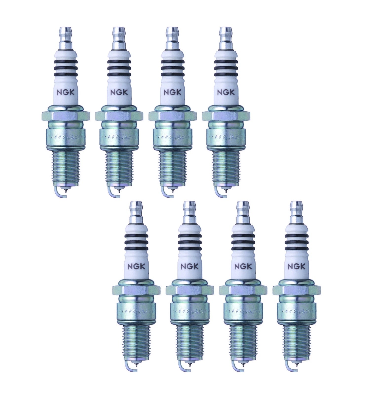 Set of 8 NGK Iridium IX Spark Plugs for Bentley Cadillac Chevy Chrysler Dodge V8