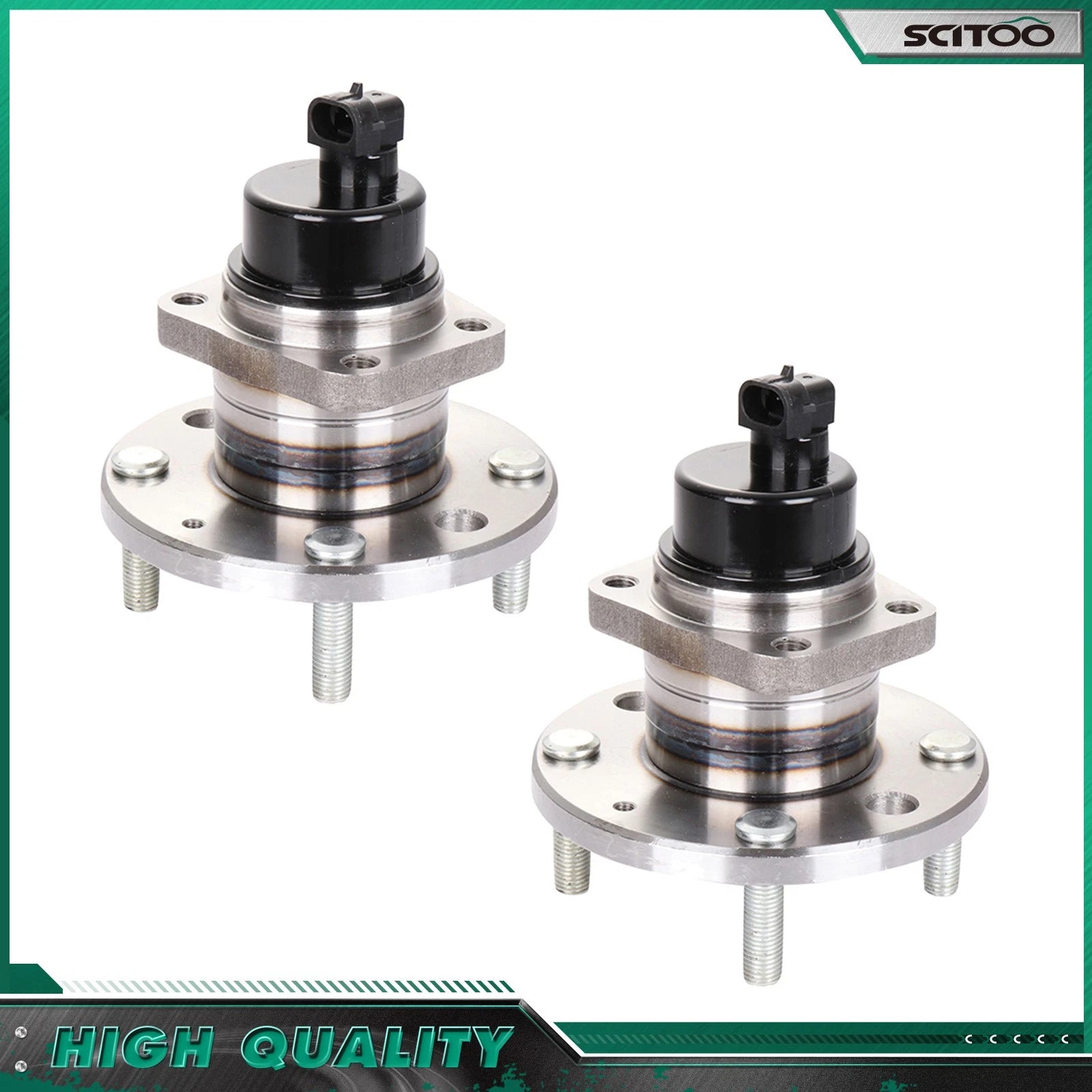 Pair Rear Wheel Hub Bearings for Suzuki Verona Forenza Reno (2004–2006) 512316