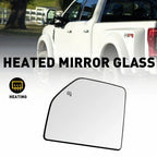 Mirror Glass Replacement for Ford F-250 Super Duty (2017–2022) Driver Side Upper K