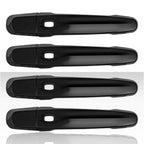 8pc Door Handle Covers for 2014-2020 Chevy Impala LS/LT/LTZ - Black w/Smart