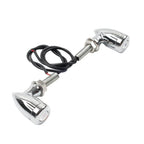 Mini Turn Signal Light Blinker 8mm Chrome for Bobber Cafe Racer