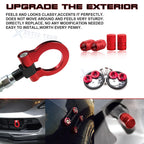 Tow Hook, Air Valve Caps & Trunk Release Fasteners for Mazda 3 6 (2014-2016)