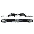 Set of 2 Extendable Brake Clutch Lever Grips for Yamaha YZF R1 (2009–2014)