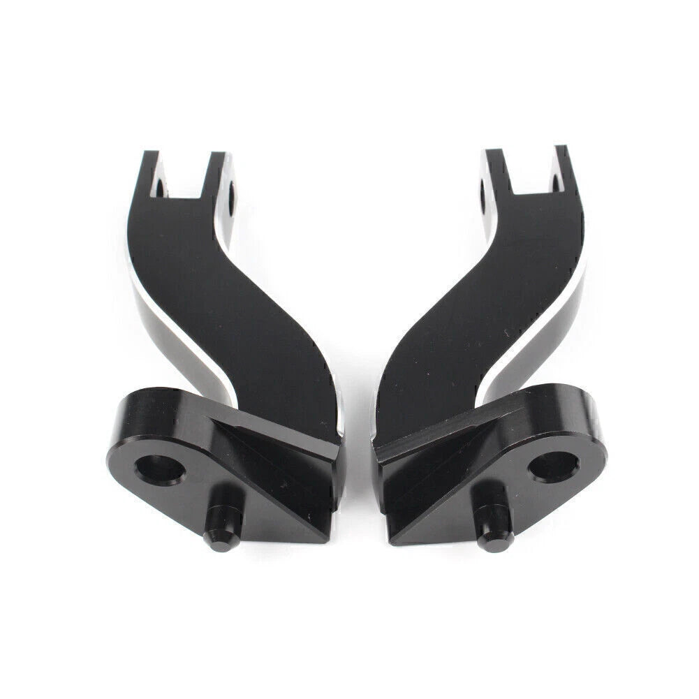 2X Motor Passenger Rear Foot Peg Mount Kits for Harley Touring FLHT (1993–2016)
