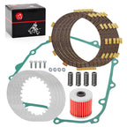 Clutch Plates and Gasket Kit for Kawasaki Ninja 250R EX250F (1986–2007)