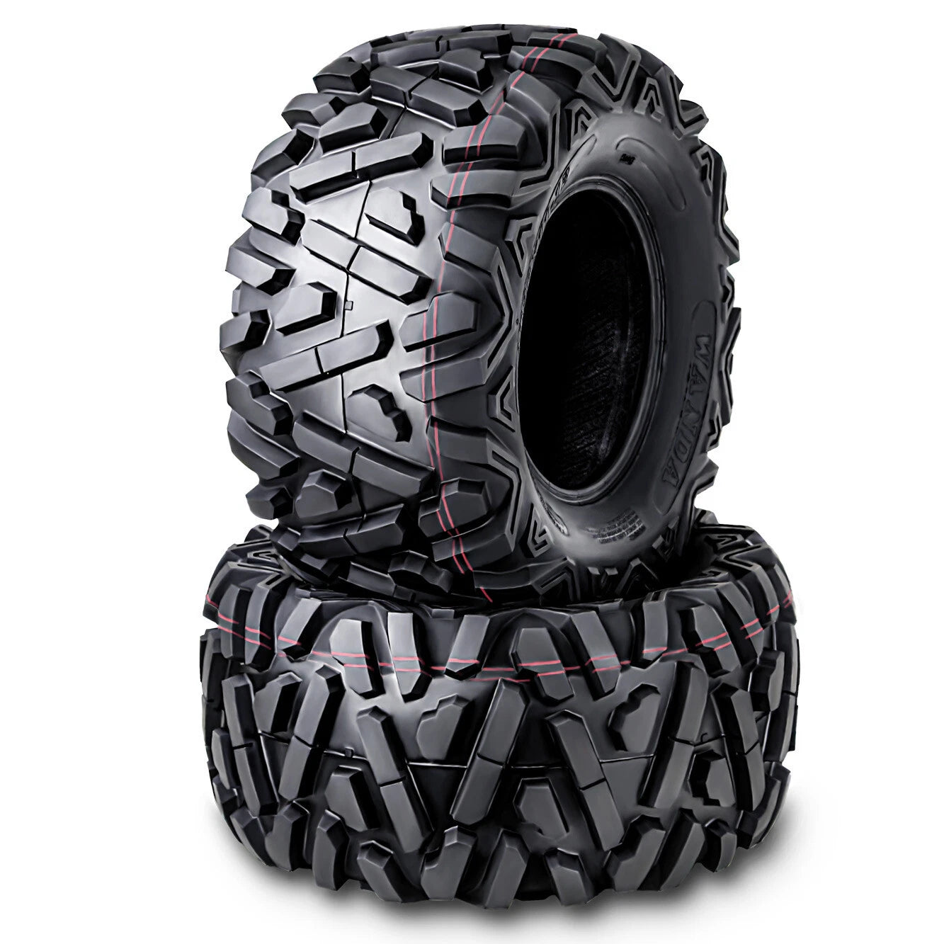 2 WANDA UTV ATV Tires 25x12-9 25x12x9 305/65-9 for John Deere Gator