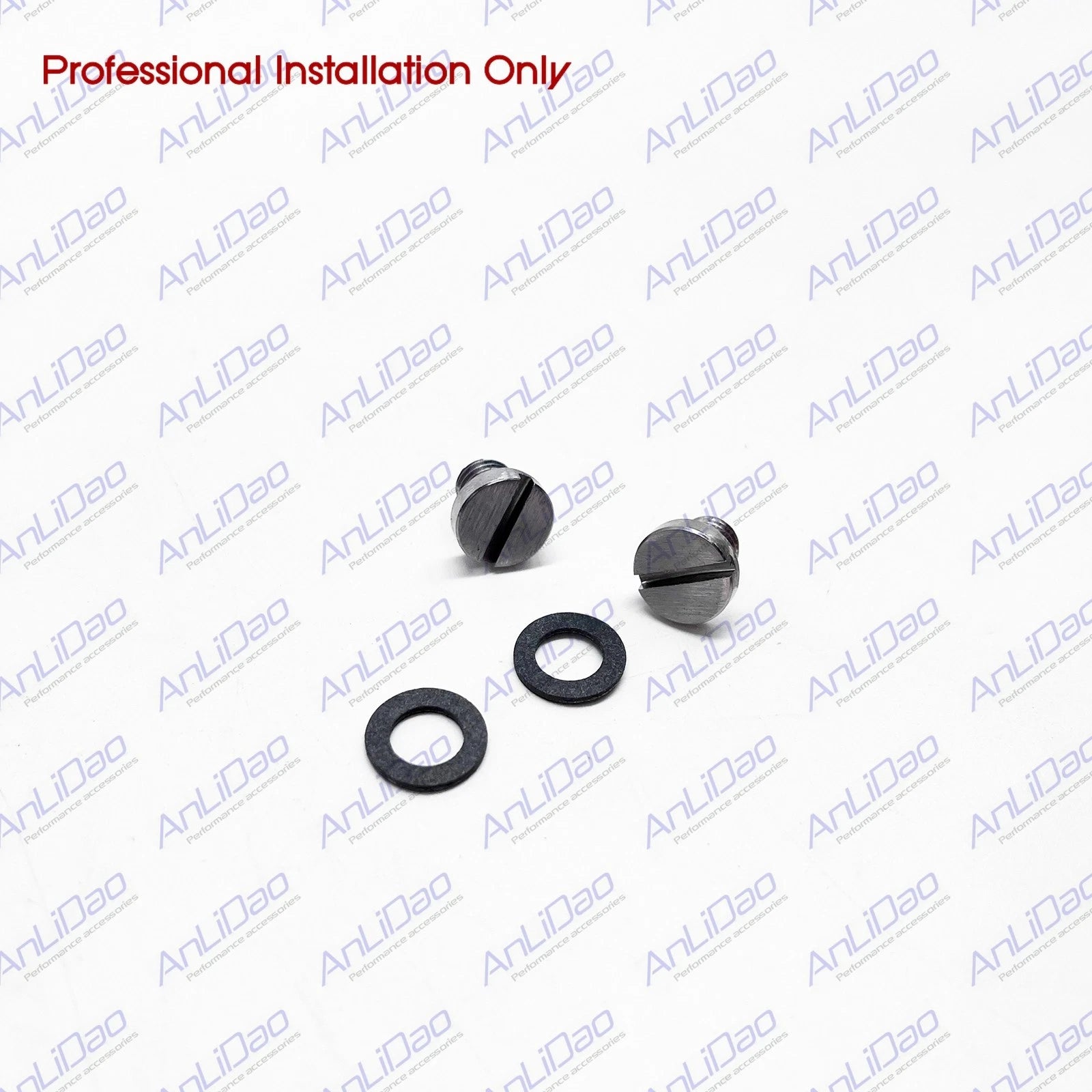 2Pcs Drain Fill Plug Screw & Gasket for Yamaha Outboard (18-2371, 90340-08002)