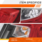Rear Right Taillight Assembly for Honda Civic Sedan (2016–2021) Chrome Housing
