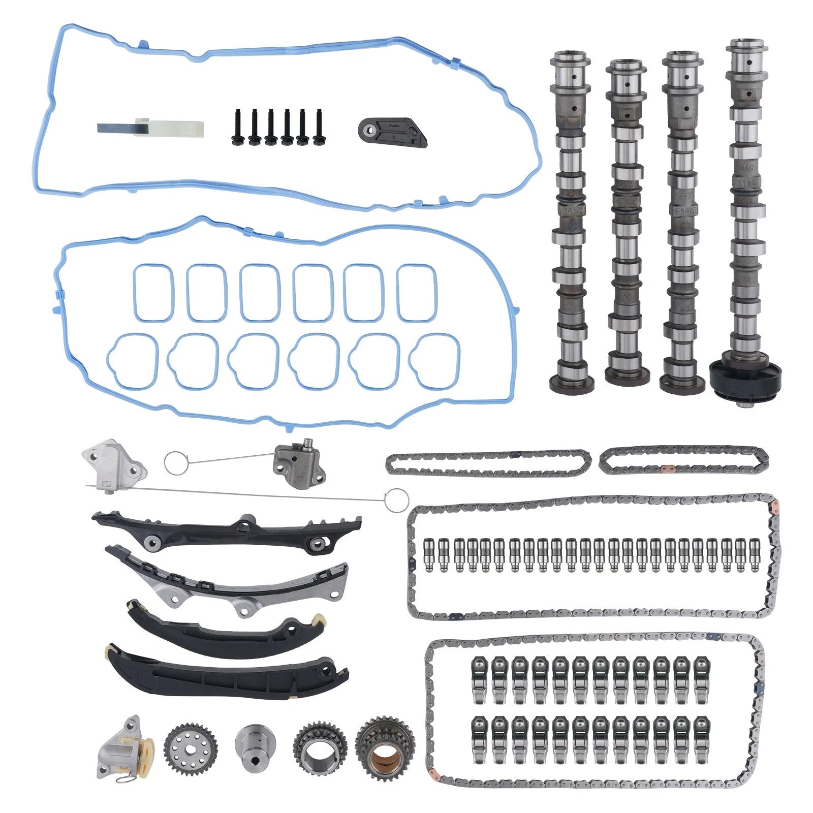 Camshaft Rocker Arms Timing Chain Kit for Jeep Wrangler Grand Cherokee (2011–2021)