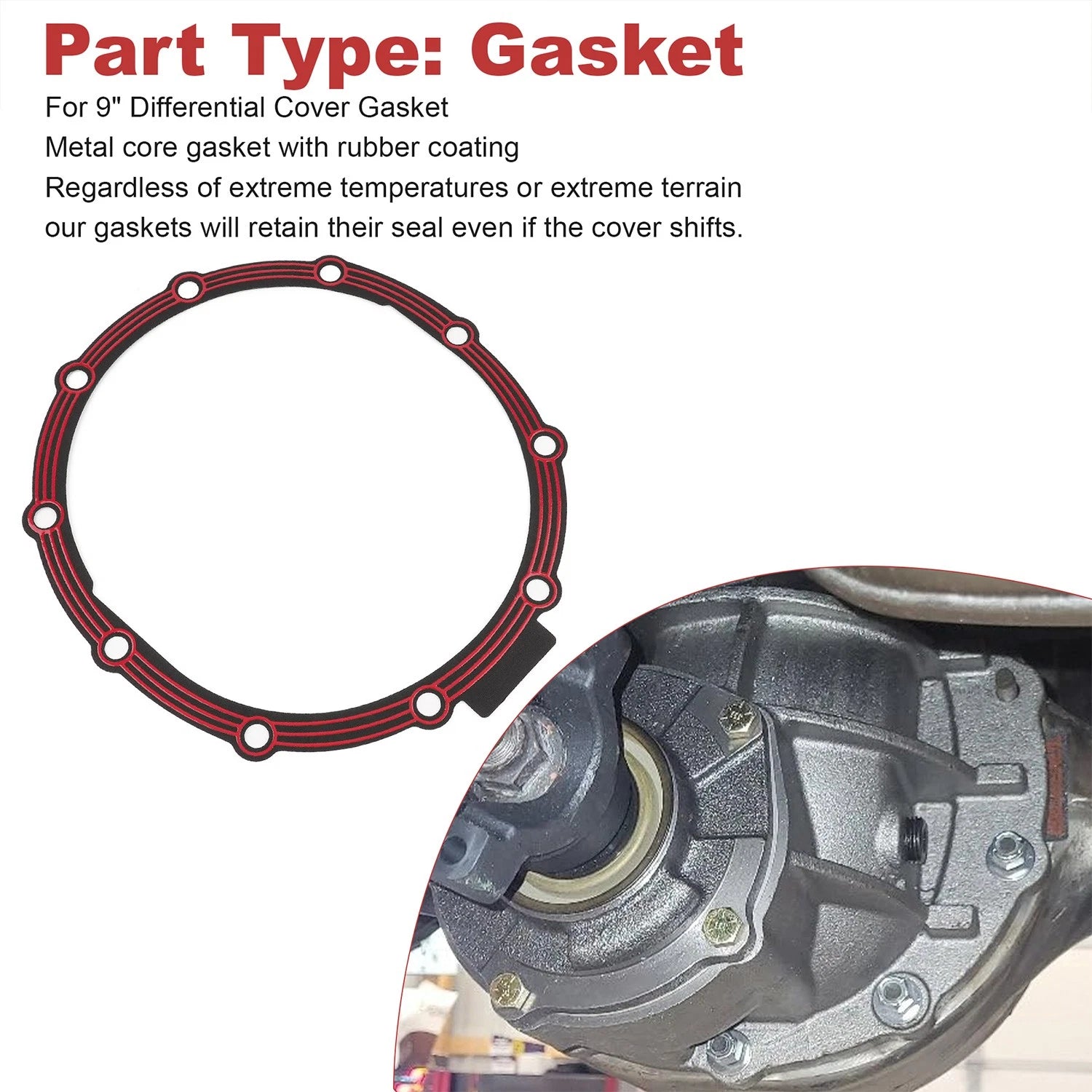 Rear Differential Cover Gasket for Ford Competition (9" Differential)