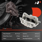 2X Front Disc Brake Caliper with Bracket for Honda Odyssey (2018-2023)