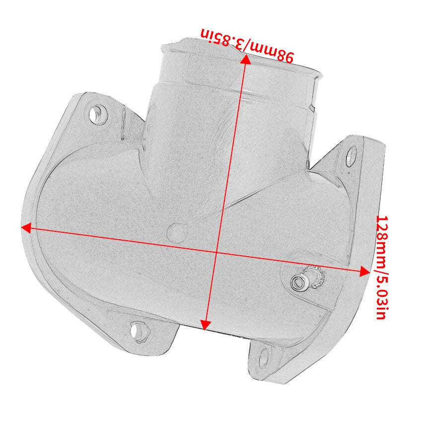 Carburetor Intake Manifold Boot for Yamaha XV1600 Road Star (1999–2003)