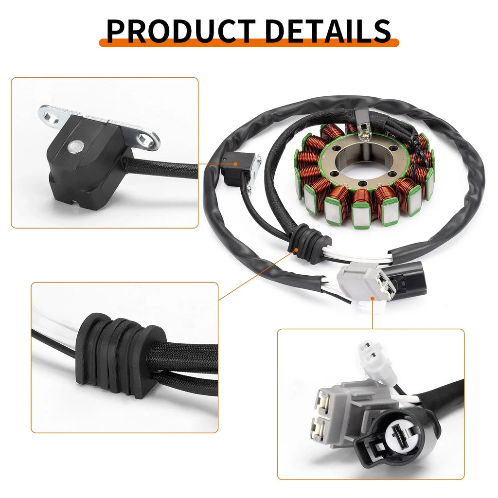 Stator Starter Relay Gasket for Yamaha Rhino 700 YXR700F (2008–2013)