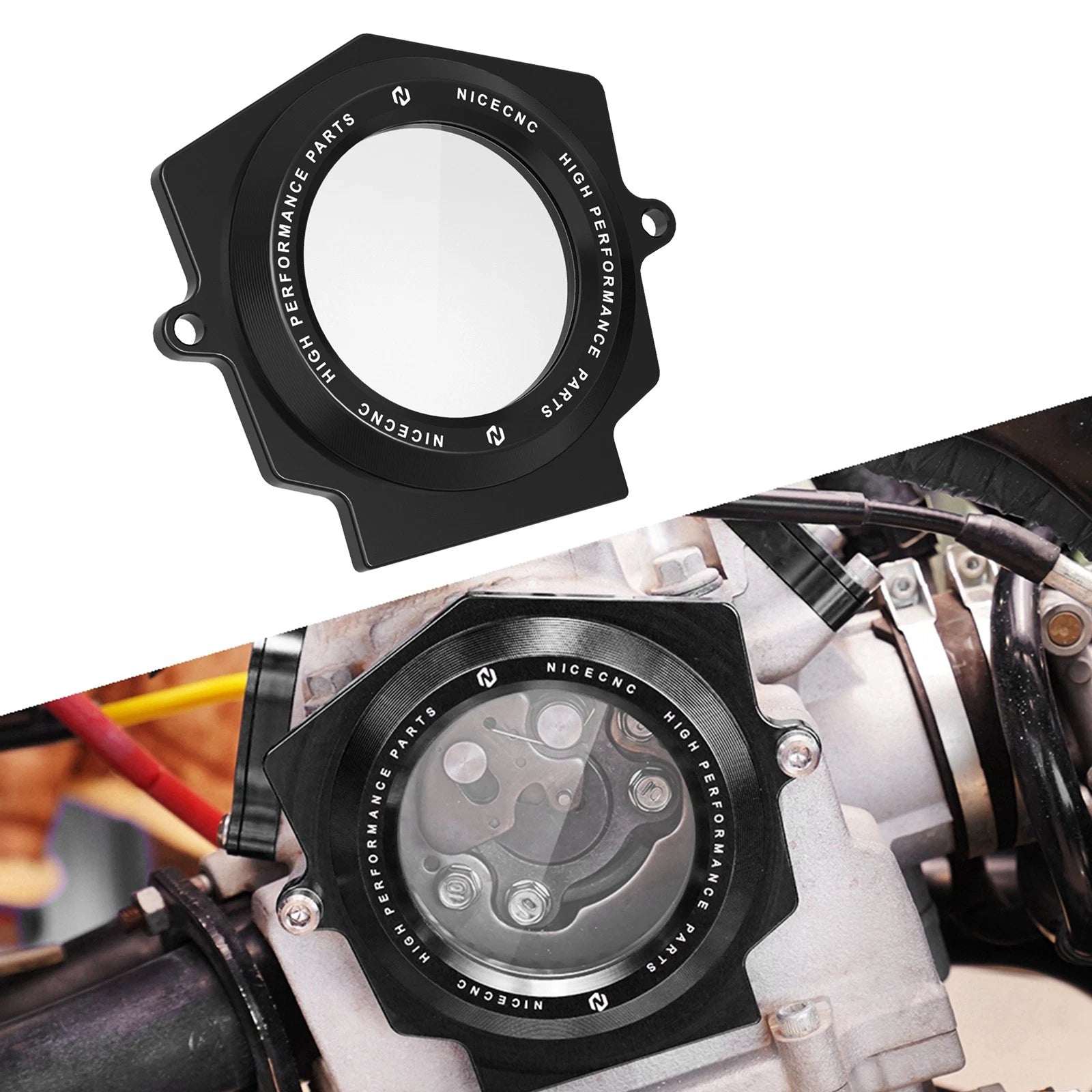 Camshaft Cam Cover with Window for Yamaha Raptor 700 YFM700 (2006–2026)