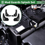 Mud Flaps Splash Guards for Buick Excelle (2018–2021) W/ Mount Accessories
