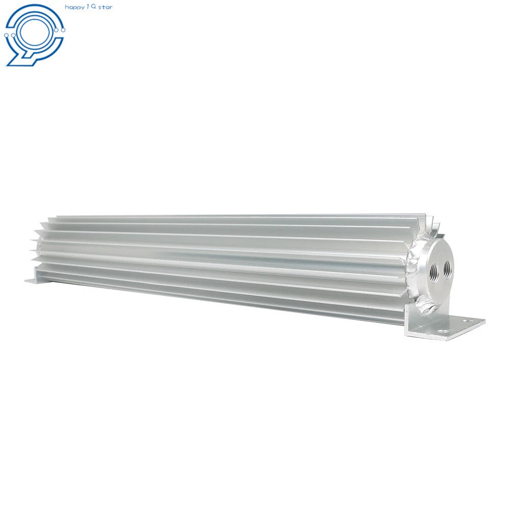 18" Dual Pass Aluminum Finned Transmission Oil Cooler Universal
